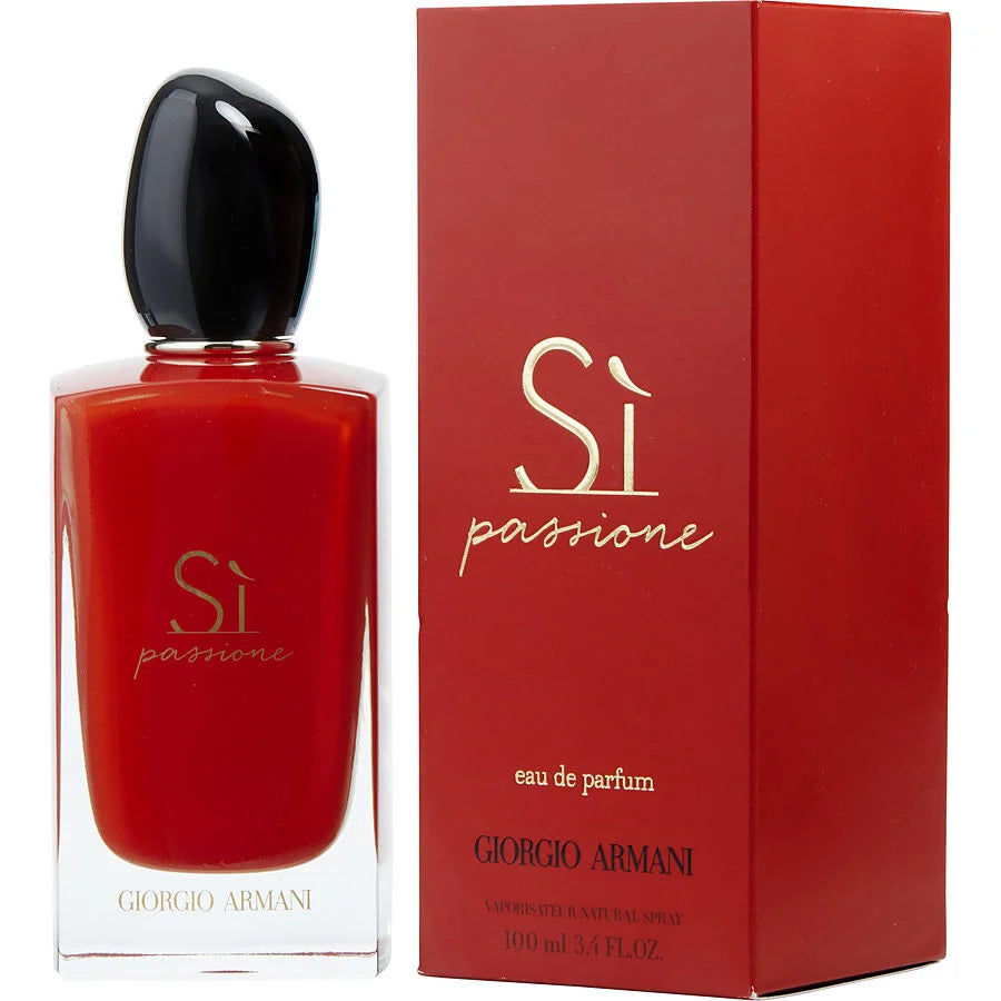Armani Si Passione Eau De Parfum Spray 3.4 oz by Giorgio Armani W