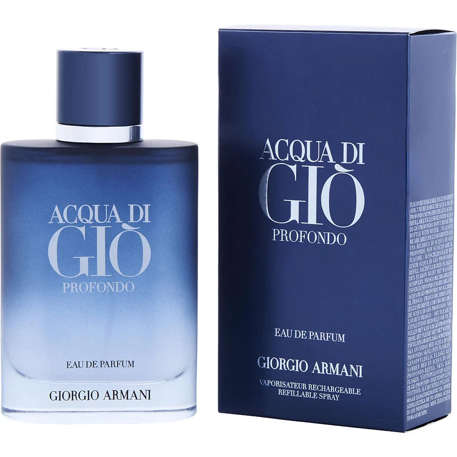 Acqua di Gio Profondo Eau De Parfum Spray 3.4 oz M
